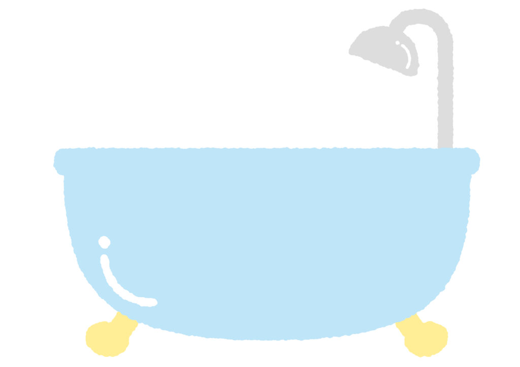 お風呂の絵