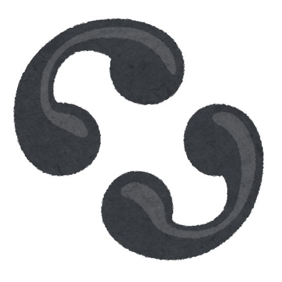 イヤホンのイラスト