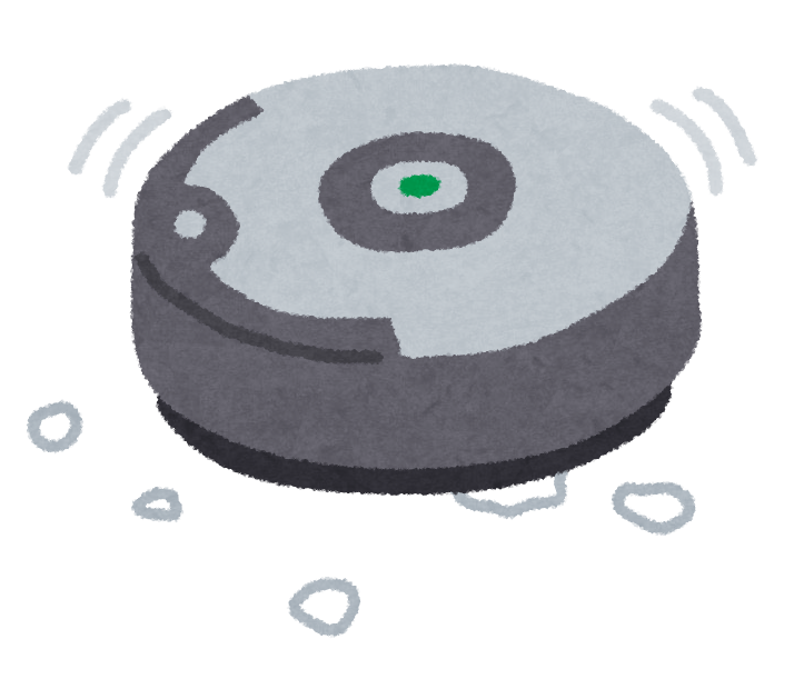 ロボット掃除機イラスト
