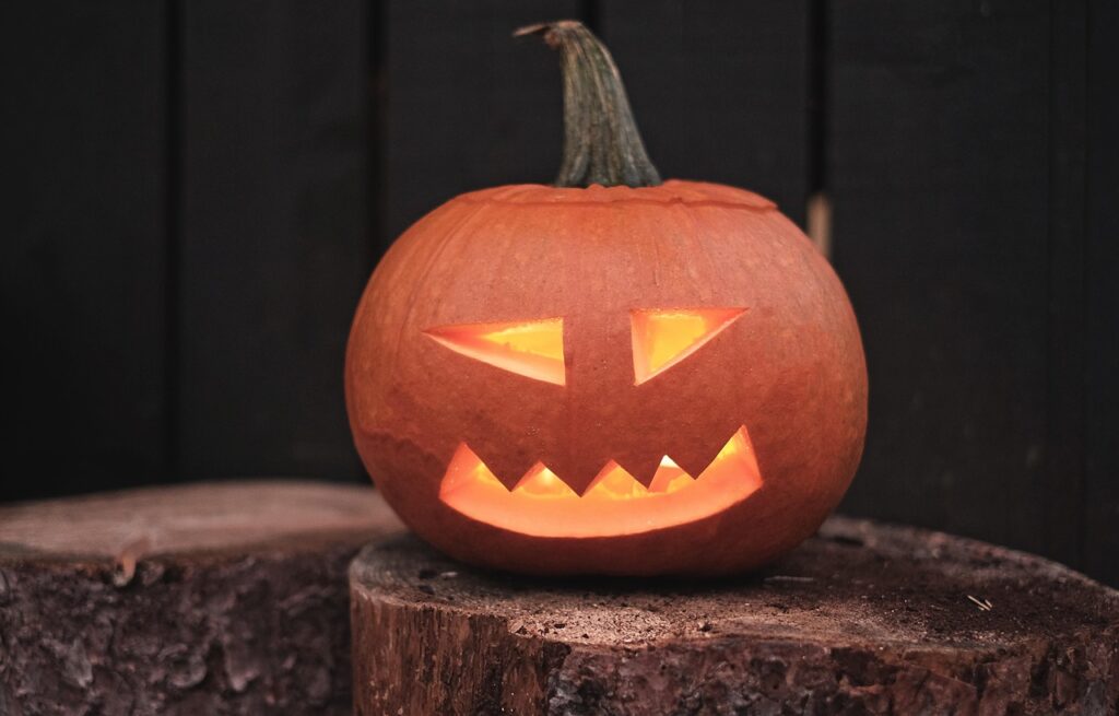 ハロウィンのかぼちゃ。